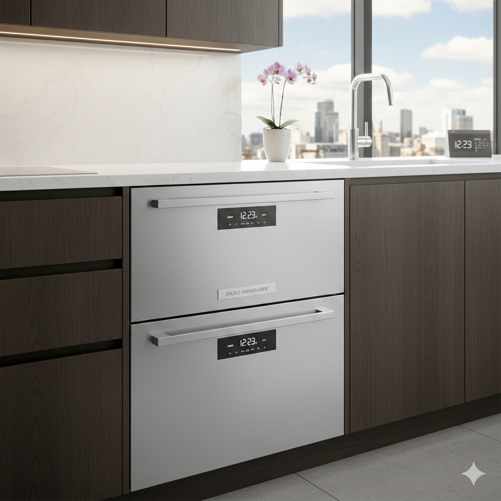 Fisher & Paykel Double DishDrawer